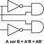 Xor Logic Gate Circuit Diagram