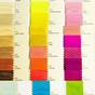 Fabric Dye Colour Mixing Chart