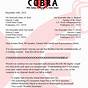 Sample Cobra Letter