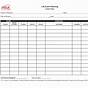 Event Management Worksheet Template