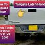 2001 Toyota Tundra Tailgate Latch