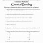 Worksheet On Chemical Bonding