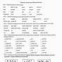 Elements And Compounds Worksheet With Answers