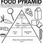 Kid Friendly Food Pyramid Printable