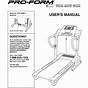 Pro-form Treadmill Manual