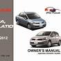 Nissan Tiida Owners Manual Pdf