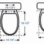 Toilet Seat Size Chart