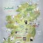 Printable Tourist Map Of Ireland