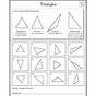 Identify Types Of Triangles Worksheet