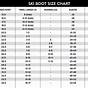 Toddler Ski Boot Size Chart