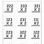 Multiplication 3 Digit By 2 Digit Worksheet