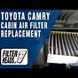 Cabin Air Filter Toyota Camry 2020