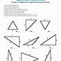 Triangle Perimeter And Area Worksheets