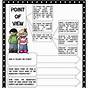 Free Point Of View Worksheets