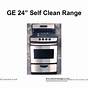 Ge Oven Cleaning Manual