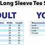 Youth T Shirt Size Chart Gildan
