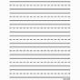 Printable Dotted Lined Paper