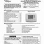 White Rodgers 1tkf9 Thermostat User Manual