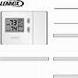 Lennox 7500 Thermostat Manual