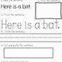 Creating Sentences Worksheet