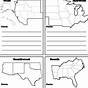 5 Regions Of The United States Worksheets