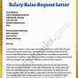 Request For Salary Increase Letter Sample