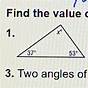 Find The Value Of X In A Triangle Worksheets
