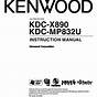 Kenwood Car Stereo User Manual