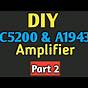 C5200 A1943 Amplifier Circuit Diagram