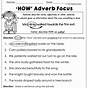 First Grade Adverbs Worksheet