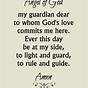Printable Angel Of God Prayer