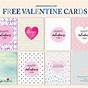 Printable Valentines Cards Black And White