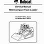 Bobcat T450 Manual