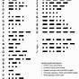 Printable Morse Code Worksheets