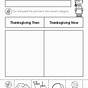 Cut And Paste Thanksgiving Worksheets