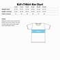 Youth Size Chart T-shirt