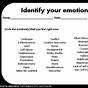 Emotional Regulation Worksheet