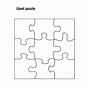 Puzzle Piece Template That Fit Together Pdf
