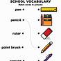 Vocabulary Worksheets For Esl Students