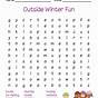 Winter Word Searches Printable