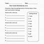 Free 2nd Grade Worksheets