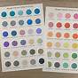 Tim Holtz Distress Oxide Color Chart