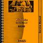 Kubota B8200 Repair Manual Amazon