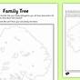 Family Tree Worksheet For Grade 1