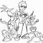 Printable Ben 10 Coloring Pages
