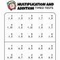 Timed Multiplication Worksheets