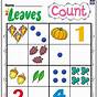 Leaf Counting Worksheets