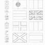 Flags Worksheets