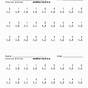 Timed Addition And Subtraction Worksheets