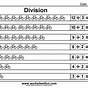 Division For Second Grade Worksheet